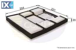 ΦΙΛΤΡΟ ΚΑΜΠΙΝΑΣ TOYOTA  EKF186 8850802010 8850812010 8850812020