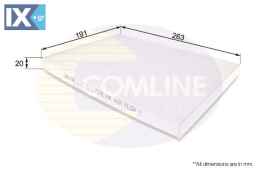 ΦΙΛΤΡΟ ΚΑΜΠΙΝΑΣ NISSAN  EKF191 27277EN000 27277EN025