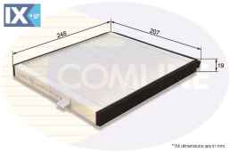 ΦΙΛΤΡΟ ΚΑΜΠΙΝΑΣ CHEVROLET - DAEWOO  EKF202 95981206 96539649 96449577 96539649 96962173 EC96539649