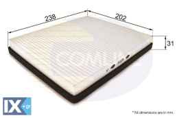 ΦΙΛΤΡΟ ΚΑΜΠΙΝΑΣ ROVER  EKF218 JKR100020 JKY100020