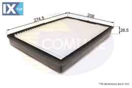 ΦΙΛΤΡΟ ΚΑΜΠΙΝΑΣ CHEVROLET - OPEL  EKF220 4803883 96440878 96800069 4803883 96800069 96440878