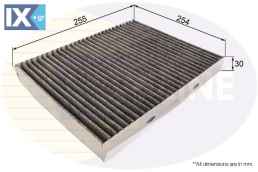 ΦΙΛΤΡΟ ΚΑΜΠΙΝΑΣ ΑΝΘΡΑΚΑ CITROEN  EKF229A 6447LN 647940 9651933980 6447LN 647940 9651933980