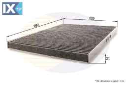 ΦΙΛΤΡΟ ΚΑΜΠΙΝΑΣ ΑΝΘΡΑΚΑ ALFA ROMEO - LAN  EKF238A 573228900 60814643 46722335 512024302