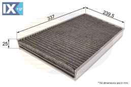 ΦΙΛΤΡΟ ΚΑΜΠΙΝΑΣ ΑΝΘΡΑΚΑ MERCEDES  EKF244A 2038300918 A2038300918