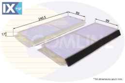 ΦΙΛΤΡΟ ΚΑΜΠΙΝΑΣ MAZDA  EKF269 D65161J6X D65161J6X9A