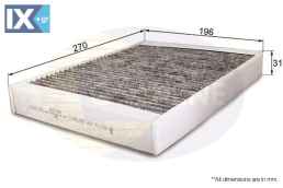 ΦΙΛΤΡΟ ΚΑΜΠΙΝΑΣ ΑΝΘΡΑΚΑ PEUGEOT  EKF276A 647945 647946 647945 647946 9682603680