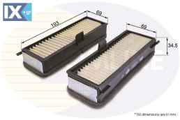 ΦΙΛΤΡΟ ΚΑΜΠΙΝΑΣ CITROEN-FIAT  EKF281 6441EL 6441EN 6447H0 6447H1 6447P2 6447P3 6441EL 6441EN 6447H0 6447H1 6447P2 6447P3 1475478080 1475479080