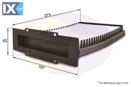 ΦΙΛΤΡΟ ΚΑΜΠΙΝΑΣ LAND ROVER-SAAB  EKF283 JKR100200 JKR100200