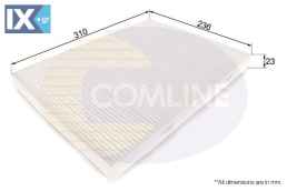 ΦΙΛΤΡΟ ΚΑΜΠΙΝΑΣ CHRYSLER  EKF291 82205905