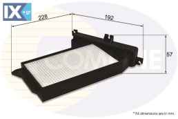 ΦΙΛΤΡΟ ΚΑΜΠΙΝΑΣ MITSUBISHI  EKF346 MR315876 XR315876 XR315876D