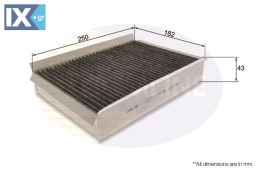 ΦΙΛΤΡΟ ΚΑΜΠΙΝΑΣΑΝΘΡΑΚΑ JAGUAR  EKF352A 2R8318D483AD XR847276 XR830254 XR849205