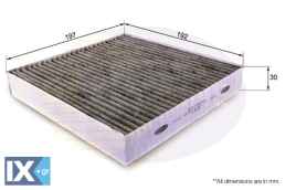 ΦΙΛΤΡΟ ΚΑΜΠΙΝΑΣ ΑΝΘΡΑΚΑ JAGUAR  EKF359A 8X2318D483AA C2Z6525 MF1455700380