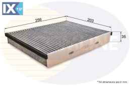 ΦΙΛΤΡΟ ΚΑΜΠΙΝΑΣ ΑΝΘΡΑΚΑ FORD-VOLVO  EKF375A 1709013 1776360 AV6N19G244AA 31369455 31404958