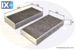 ΦΙΛΤΡΟ ΚΑΜΠΙΝΑΣ ΑΝΘΡΑΚΑ (ΣΥΣΚ 2 TMX)  EKF379A2 64119321875 64319297750