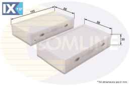 ΦΙΛΤΡΟ ΚΑΜΠΙΝΑΣ BMW (ΣΥΣΚ 2 TMX)  EKF3902 64119237159