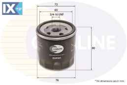 ΦΙΛΤΡΟ ΛΑΔΙΟΥ CHRYSLER-FIAT  EOF041 047115561F 047198561F 1104020050 115094100 20155370 201950001 2631315 5020700025 6002112110 75221627 9975227 9Y4493 326701000000 326701262071 1E0314302 1E0414302 1E
