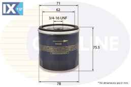 ΦΙΛΤΡΟ ΛΑΔΙΟΥ ALFA ROMEO-FIAT-  EOF049 452040901 1520860400 5010963 5012555 5019918 7701415064 1109W7 4212109 4228326 4339509 4356500 4363484 4371581 4382101 4394463 43944630 4434790 4434792 4434895 4