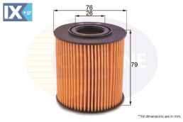 ΦΙΛΤΡΟ ΛΑΔΙΟΥ VOLVO  EOF079 AC6216E 1275810 12758108 1275811 12758116