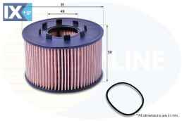 ΦΙΛΤΡΟ ΛΑΔΙΟΥ FORD  EOF082 1088179 1349745 M8206A01 XS7Q6744A4 XS7Q6744AA JDE2464