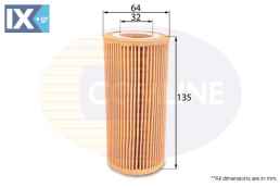 ΦΙΛΤΡΟ ΛΑΔΙΟΥ MERCEDES  EOF141 AC6209E 6131800009 6131840025