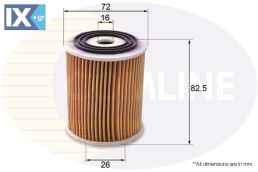 ΦΙΛΤΡΟ ΛΑΔΙΟΥ CHRYSLER-MINI-ROVER  EOF167 11427509208 11427512446 7087808 11427509208 11427512446