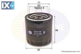 ΦΙΛΤΡΟ ΛΑΔΙΟΥ JEEP  EOF178 33004195 4186267 J0033408 T0730077 05012968AA 33004195 4186267 J0033408 T0730077