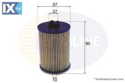 ΦΙΛΤΡΟ ΛΑΔΙΟΥ MERCEDES  EOF184 2661800009 2661840325 A2661800009 A2661840325