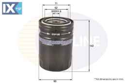 ΦΙΛΤΡΟ ΛΑΔΙΟΥ FIAT-IVECO  EOF188 1109AS 1109Y5 1109Y6 1606267480 1109AS 1109Y5 1109Y6 1606267480 504006145 71753739 8093784 2992188