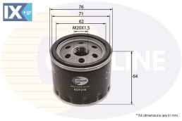 ΦΙΛΤΡΟ ΛΑΔΙΟΥ NISSAN-RENAULT-SMART-OPEL  EOF216 93181255 93198441 1520800Q0D 1520800Q0G 1520800QAF 15208AW300 152800Q0G 1651067JG0 1651067JG0000 1651084A10 1651084A10000 1651084A11 1651084A11000 16510