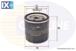 ΦΙΛΤΡΟ ΛΑΔΙΟΥ OPEL  EOF217 55352643 5650343 93178952 93179720 95509857 A124E6196S 55352643 5650343