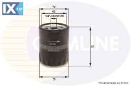 ΦΙΛΤΡΟ ΛΑΔΙΟΥ MAZDA  EOF260 SHO114302 SHY114302