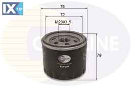 ΦΙΛΤΡΟ ΛΑΔΙΟΥ NISSAN-DACIA-RENAULT  EOF285 1520800Q1D 1520800Q1J 6071840225 A6071840225 152080021R 152085488R 152089599R 8660003779