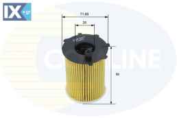 ΦΙΛΤΡΟ ΛΑΔΙΟΥ CITROEN - PEUGEOT  EOF347 1610693780 3646431 SU001A3092 1610693780 3646431 93476499 1610693780 1610693780