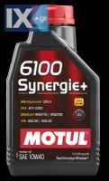 MOTUL 6100 SYN.+  10W40 12X1L  102781