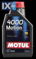 MOTUL 4000 MOTION 15W40 12X1L  102815
