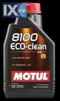 MOTUL 8100 ECO-CLEAN 0W30 12X1L  102888