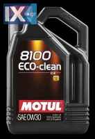 MOTUL 8100 ECO-CLEAN 0W30 4X5L  102889