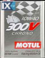 MOTUL 300V CHRONO 10W40 10X2L  104243