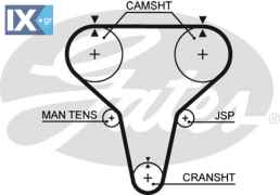 GATES ΙΜΑΝΤΑΣ ΧΡΟΝΙΣΜΟΥ MAZDA  5265XS B66012205A B66012205B B66012205C B6Y112SFO