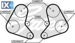GATES ΙΜΑΝΤΑΣ ΧΡΟΝΙΣΜΟΥ LANCIA  5337 46129443