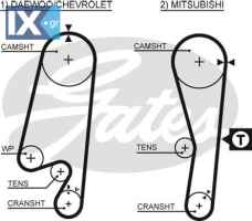 5434XS MIU12499 1145A049 MD325854 MD340625 XD340625 96352965 1276178B00 12761A78B00 12761A78B00000 12761A80D00000 96352965