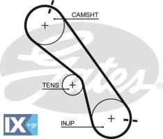 Οδοντωτός ιμάντας GATES  5560XS 1356809130 1356809131 1356830010 1356830011 1356839015 1356839016