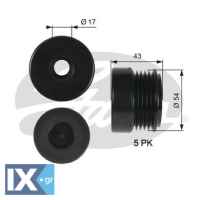 GATES ΤΡΟΧΑΛΙΑ ΔΥΝΑΜΟ  OAP7031 1204412 93170214 1204412 93170214