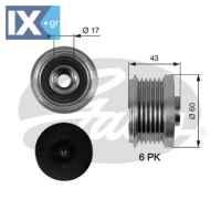 GATES ΤΡΟΧΑΛΙΑ ΔΥΝΑΜΟ  OAP7059 30782701 9472909