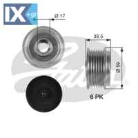 GATES ΤΡΟΧΑΛΙΑ ΔΥΝΑΜΟ  OAP7063 1800A061 1800A313 LF1818330 LF1818330A LF1818W11 LW1818W11 23750AA070