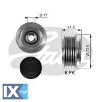 GATES ΤΡΟΧΑΛΙΑ ΔΥΝΑΜΟ  OAP7066 021903119H 021903119K 8658644