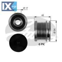 GATES ΤΡΟΧΑΛΙΑ ΔΥΝΑΜΟ  OAP7099 1204378 93175986 1204378 93175986 5340393 5543814