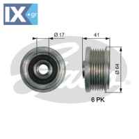 GATES ΤΡΟΧΑΛΙΑ ΔΥΝΑΜΟ  OAP7162 1204188 55566587 1204188 55566587 55566587