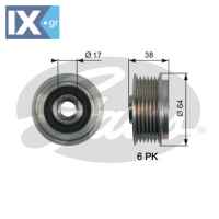 GATES ΤΡΟΧΑΛΙΑ ΔΥΝΑΜΟ  OAP7165 3732125201 3732125201 3732125201