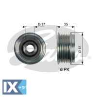 GATES ΤΡΟΧΑΛΙΑ ΔΥΝΑΜΟ  OAP7166 059903119H 059903119L 059903119N 059903119G 059903119H 059903119N